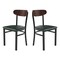 Flash Furniture Green Vinyl Dining Chairs - Walnut Wood Backs, 2PK 2-XU-DG6V5GNV-WAL-GG - alternate 7